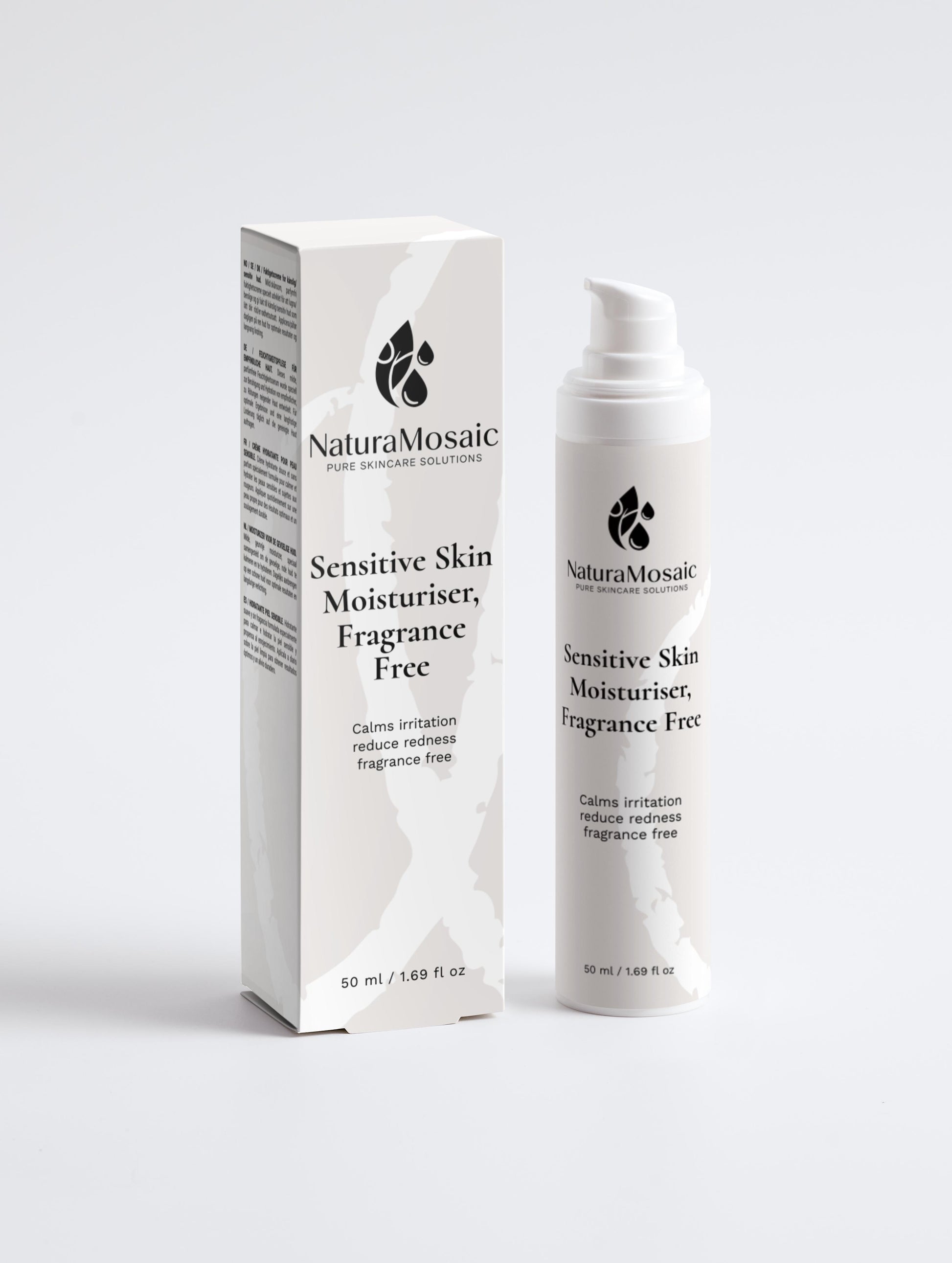 Sensitive Skin Moisturiser, Fragrance Free
