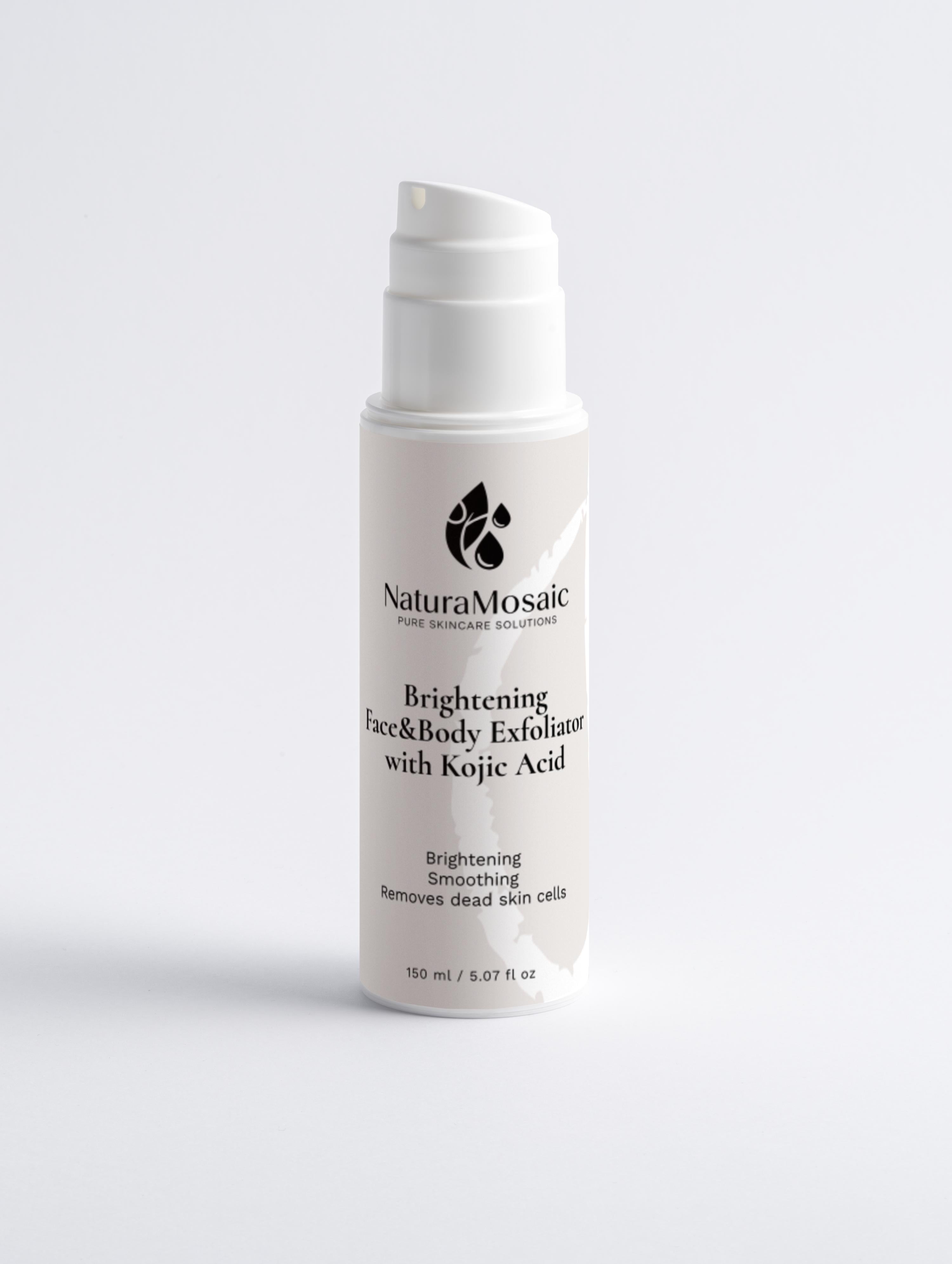 Brightening Face & Body Exfoliator with Kojic Acid